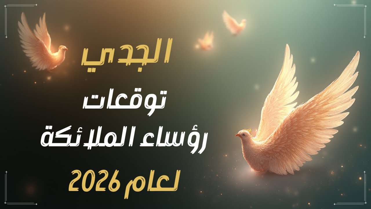 📜 الجدي♑️ رسائل رؤساء الملائكة🪽 Arcangels لسنة 2026💫✨