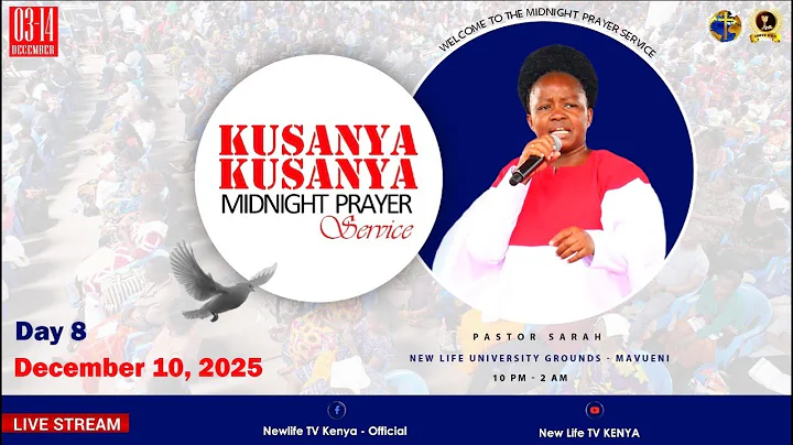 ABOVE ONLY // KUSANYA KUSANYA // MID-NIGHT PRAYER SERVICE // DAY 8 // 10/12/2025.