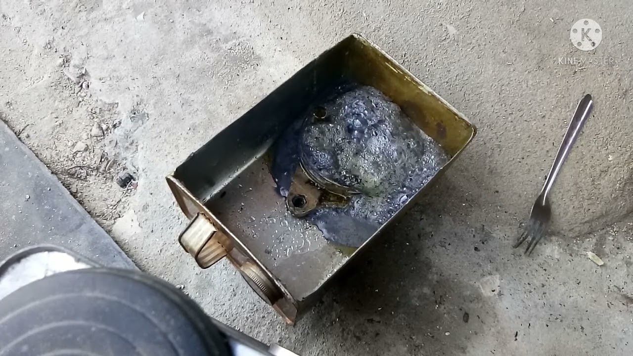 ลอกสีโครมเมี่ยมด้วยกรดเกลือ