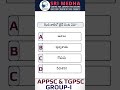 APPSC Group-I Prep: Current Affairs MCQs