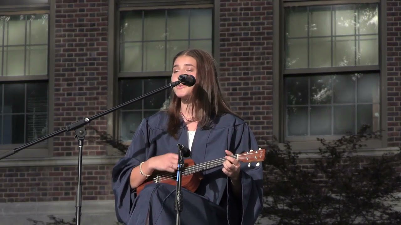 RHS Graduation 2021 - Janey sings 