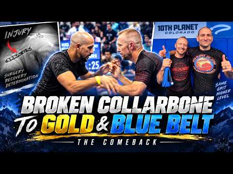 From Broken Collarbone to GOLD | Steve's BJJ Comeback