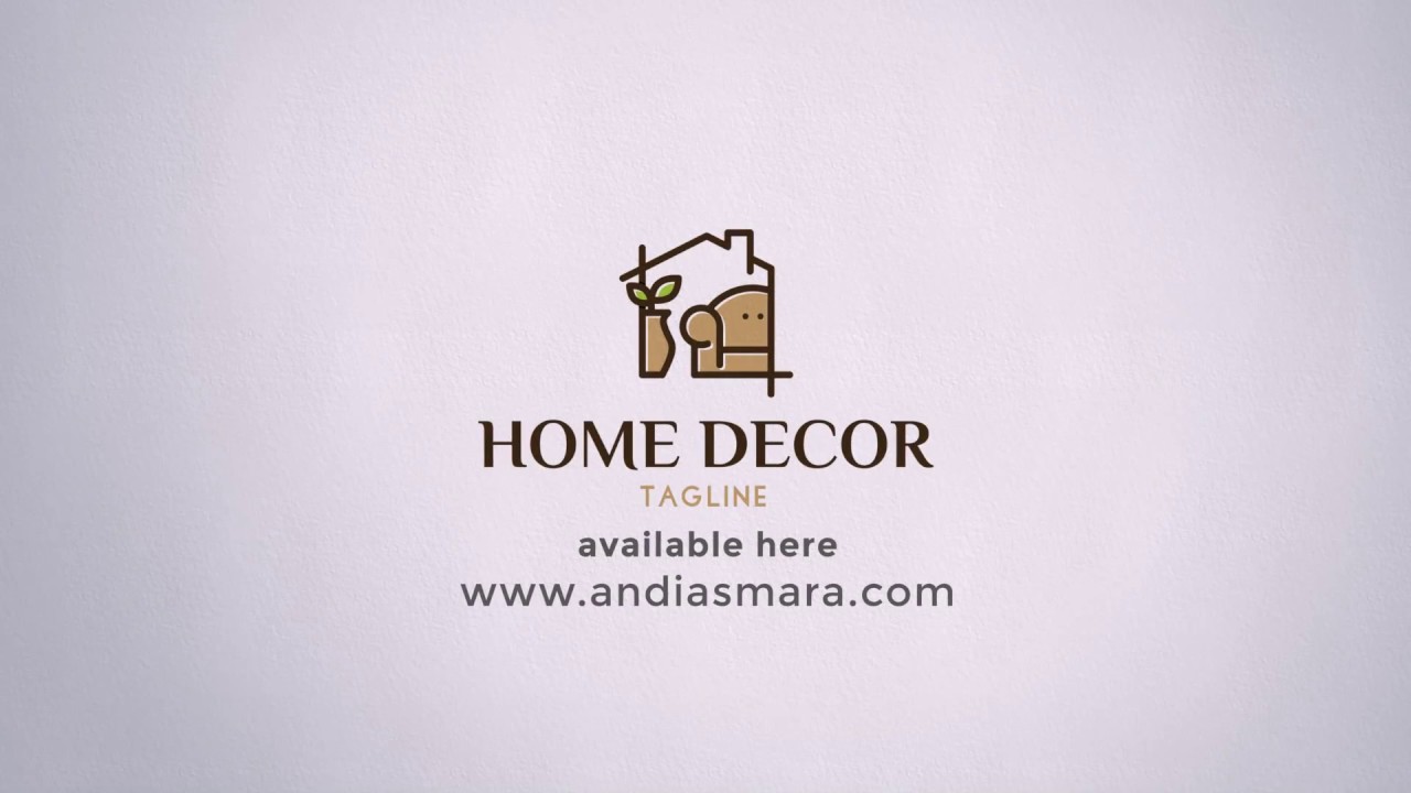 Home Decor Logo Template YouTube