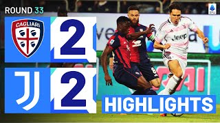 CAGLIARI-JUVENTUS 2-2 | HIGHLIGHTS | Juve come back to claim haard-fought point | Serie A 2023\/24