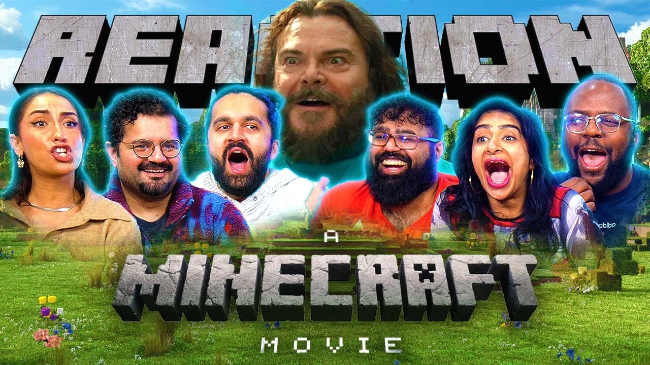 CHICKEN JOCKEY!! A Minecraft Movie | Group Reaction