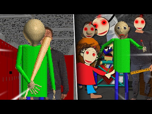 PghLFilms Plays Baldi's Basics Classic Remastered [all secrets??] 