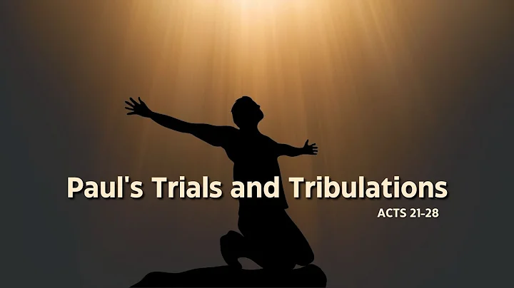 Acts 21: 27-40: Paul's Trials and Tribulations: Arrested in the Temple