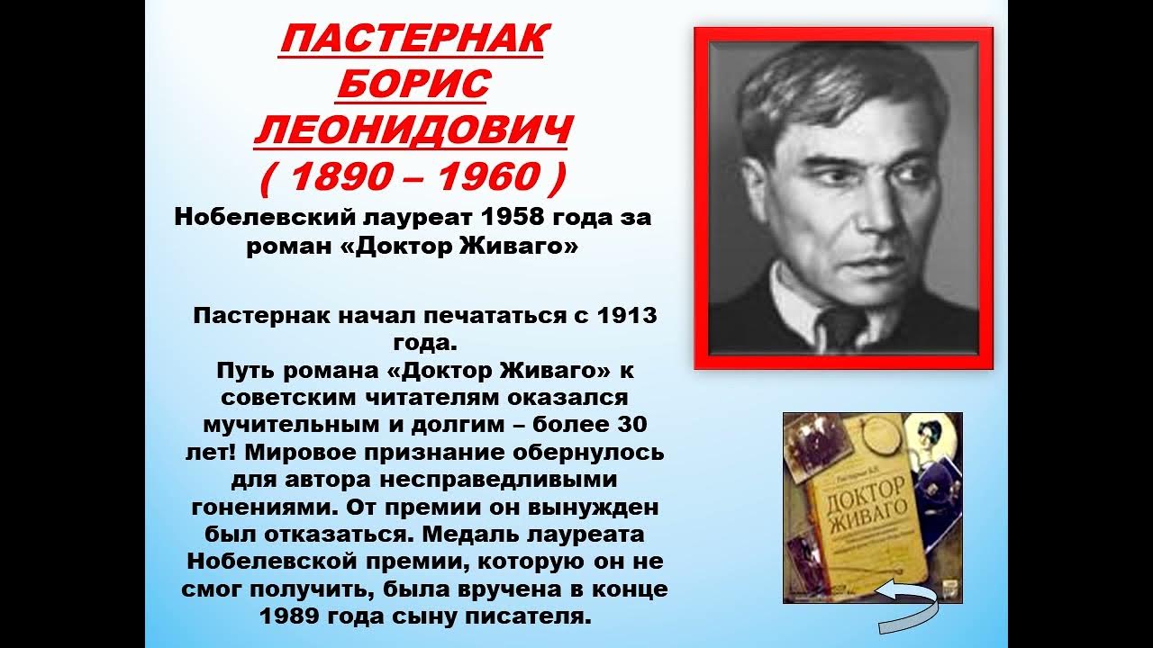 Проект русский писатель литературы нобелевской премии НОБЕЛЕВСКАЯ ПРЕМИЯ - YouTube