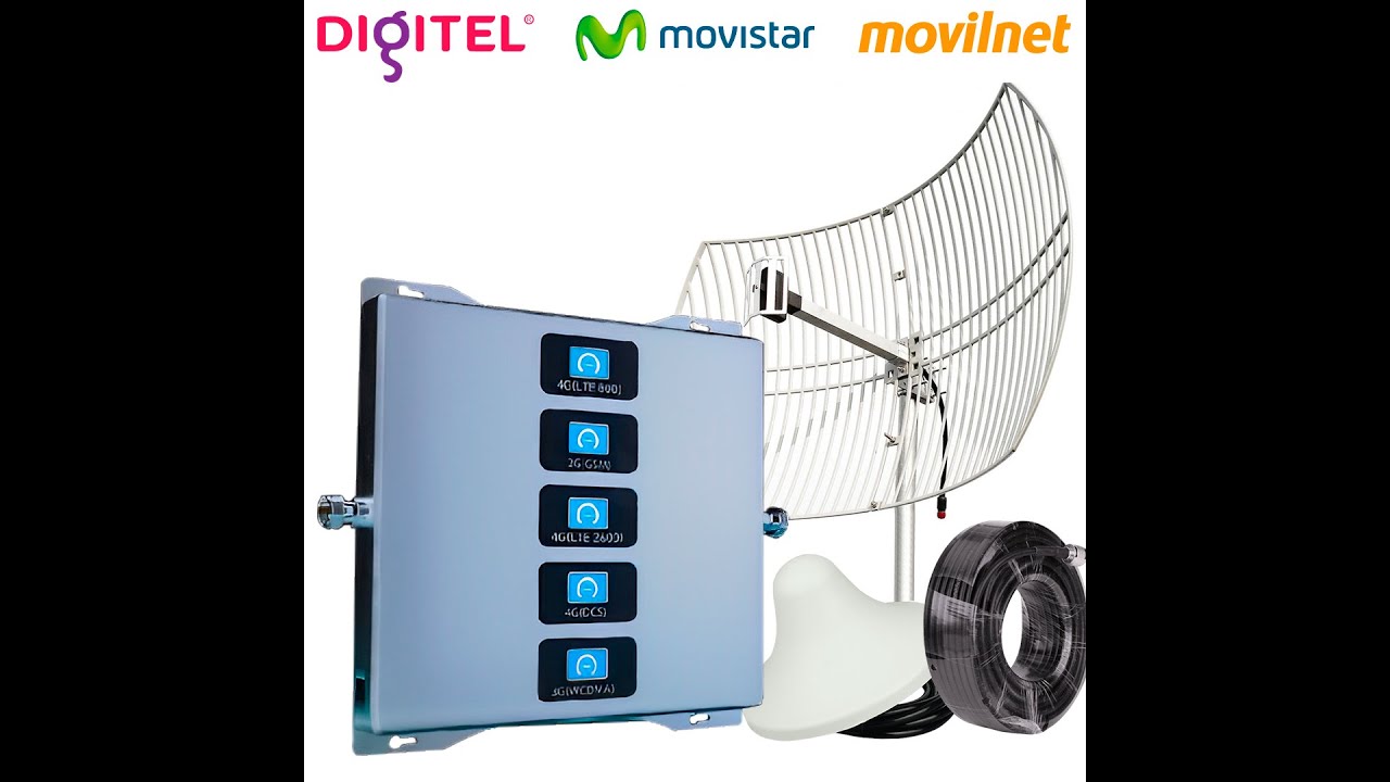 Amplificador Señal Celular Movistar Movnet 2g 3g 4g