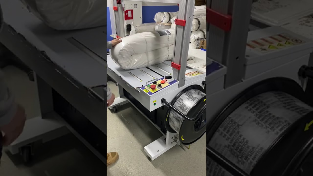 Bandningsmaskin för automatisk paketering med PP-band