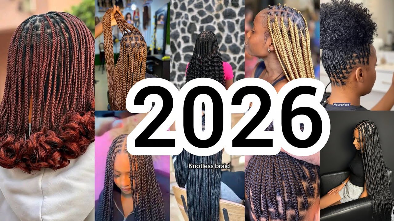 Прически с косами без узлов 2026 года / Прически с французскими локонами / Прическа в стиле бохо ...