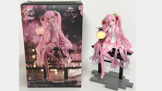 桜ミク AMP ＋ フィギュア 桜提灯ver. TAITO