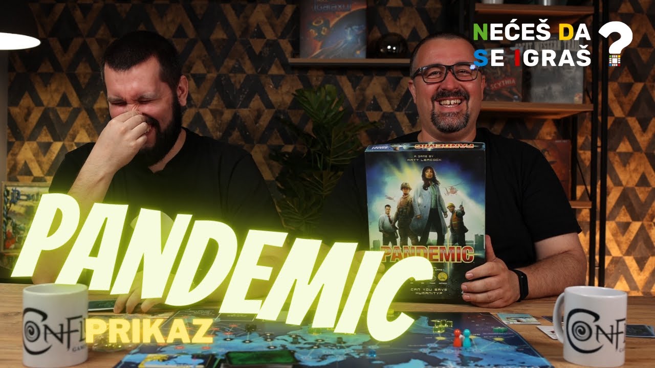Pandemic - Kooperativna društvena igra na temu spašavanja sveta od pandemije (prikaz i utisci)