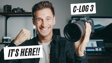 THIS IS BIG NEWS!! C LOG vs C LOG 3 comparison | Canon EOS R6 firmware update 1.4.0