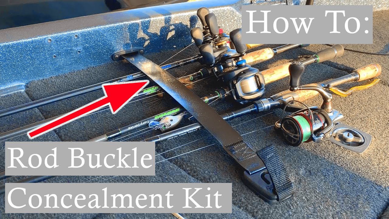 Rod Buckle Concealment Kit Installation (Bass Boat) 