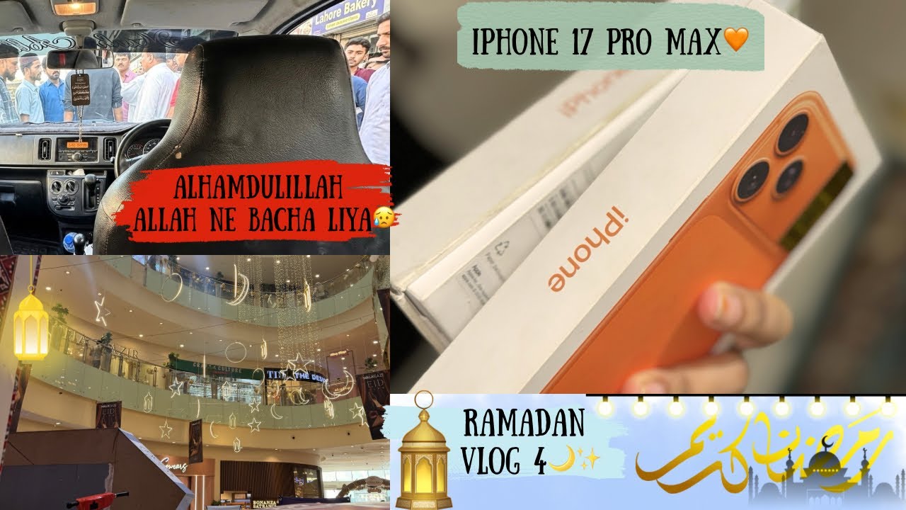 A Scary Accident 😰 Alhamdulillah We’re Safe | New iPhone Upgrade 📲 | Ramadan Vlog 4