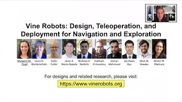 Vine Robots: Design, Teleoperation, and Deployment for Navigation and Exploration