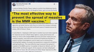 RFK Jr. says MMR vaccine is ‘the most effective way to prevent the spread of measles’ as second