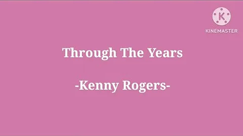 Through The Years |Kenny Rogers |