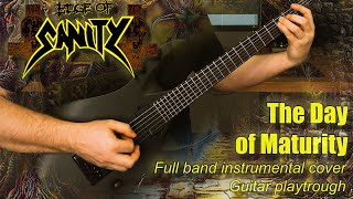 Edge Of Sanity - The Day of Maturity Instrumental Cover (Guitar Playthrough + Tabs)