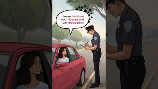 👮‍♀️🚨🚦Real-Life English: Talking to a Police Officer After Speeding | brainy English podcast