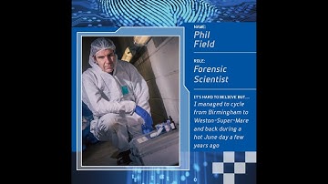 Forensics: The Real CSI - Forensic Scientist Phil Field