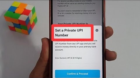Set a private upi number in paytm | #Suniltechie