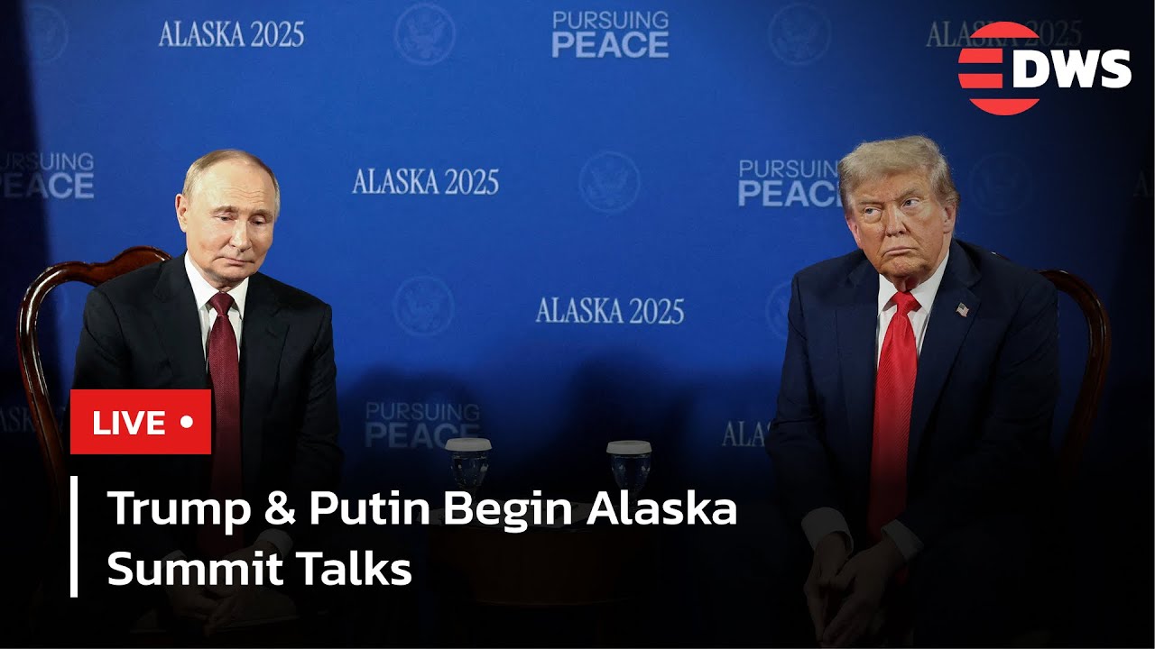 LIVE: Trump & Putin Meet in Alaska – Historic US–Russia Summit on ...