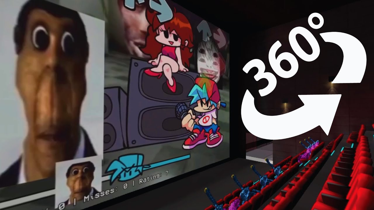 VR 360 FNF The Obunga but it's obunga roblox beatbox 360 | 360 cinema | VR 360