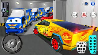 McQueen Car Stuck in Parking Garage | 3D Driving Class Simulator - Android Gameplay screenshot 3