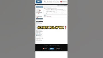 🚨MOCK SEAT ALLOCATION JOSAA 2024 Released✅ | JOSAA Mock Seat Allotment | Mock Round 2 | JoSAA 2025