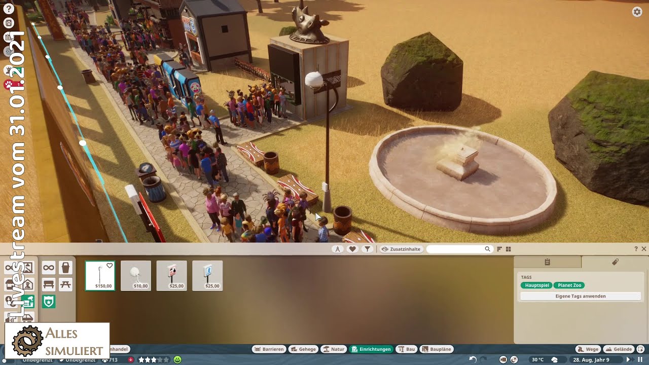 PLANET ZOO #12 [FHD/60 FPS/Deutsch] ⚙ Sicherheit geht vor