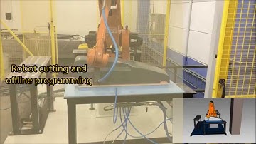 JKR Muovi Robot cutting and offline programming