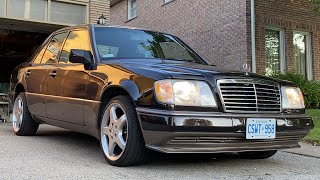 W124 Мерседес E320 в который вложили $15K