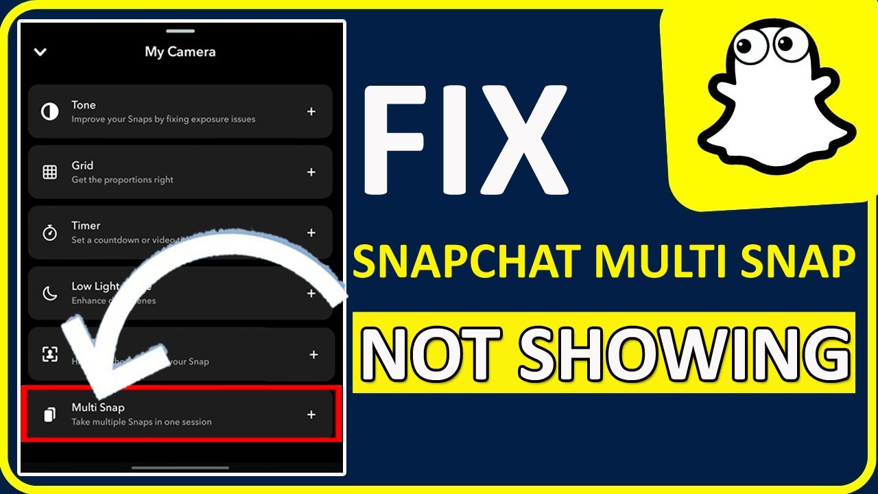 How To Fix Multi Snap Not Showing on Snapchat [2024 FIX]