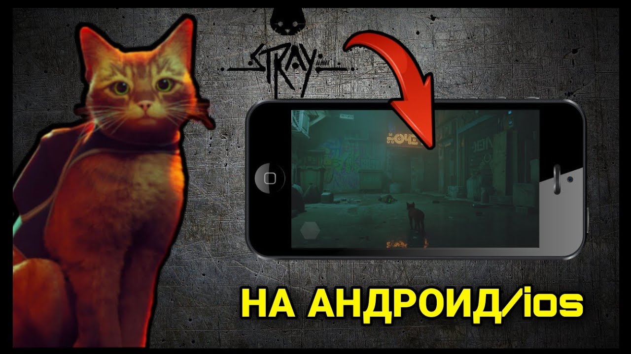 🐈[Stray]🐾[на андроид/ios]+[ссылка на игру]🤖 - YouTube