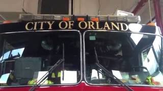 QUICK VIEW INSIDE CITY OF ORLANDO FIRE DEPARTMENT STATION 1, "THE BIG HOUSE" IN ORLANDO, FLORIDA.
