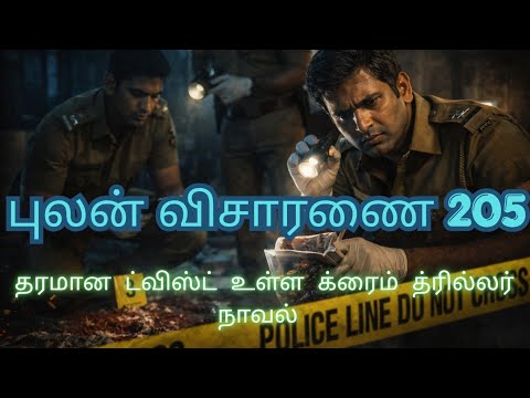 புலன் விசாரணை 205 | Tamil Crime Thriller | Suspense Story Tamil 