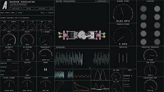 Engine Sim - Split journal (18° delay) 180° V10 (Flat-10 experiment 10/12) Engine Sim Boxer 10 Flat 10 Experiment 1 12
