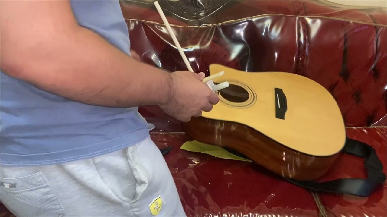How to Install Bridge Doctor - Brass Pin Version - On 12 String