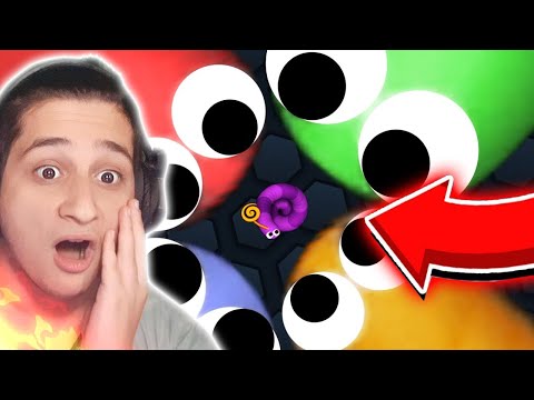 ახლა შემჭამენ 😱😂 Slither.io