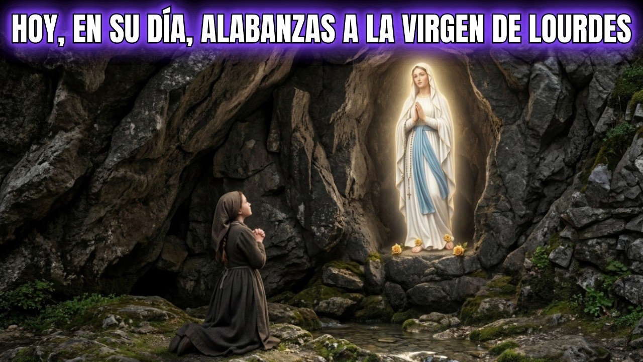 HOY ES EL DÍA DE LA VIRGEN DE LOURDES 🙏 ORA CON ESTOS HERMOSOS CANTOS CATÓLICOS
