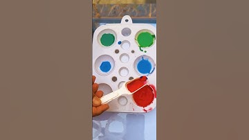 Can You Guess This Color Mix Result? #colormixing #satisfying #asmr