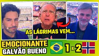LOOK at what GALVÃO BUENO SAID after BRAZIL'S ELIMINATION! EMOTIONAL