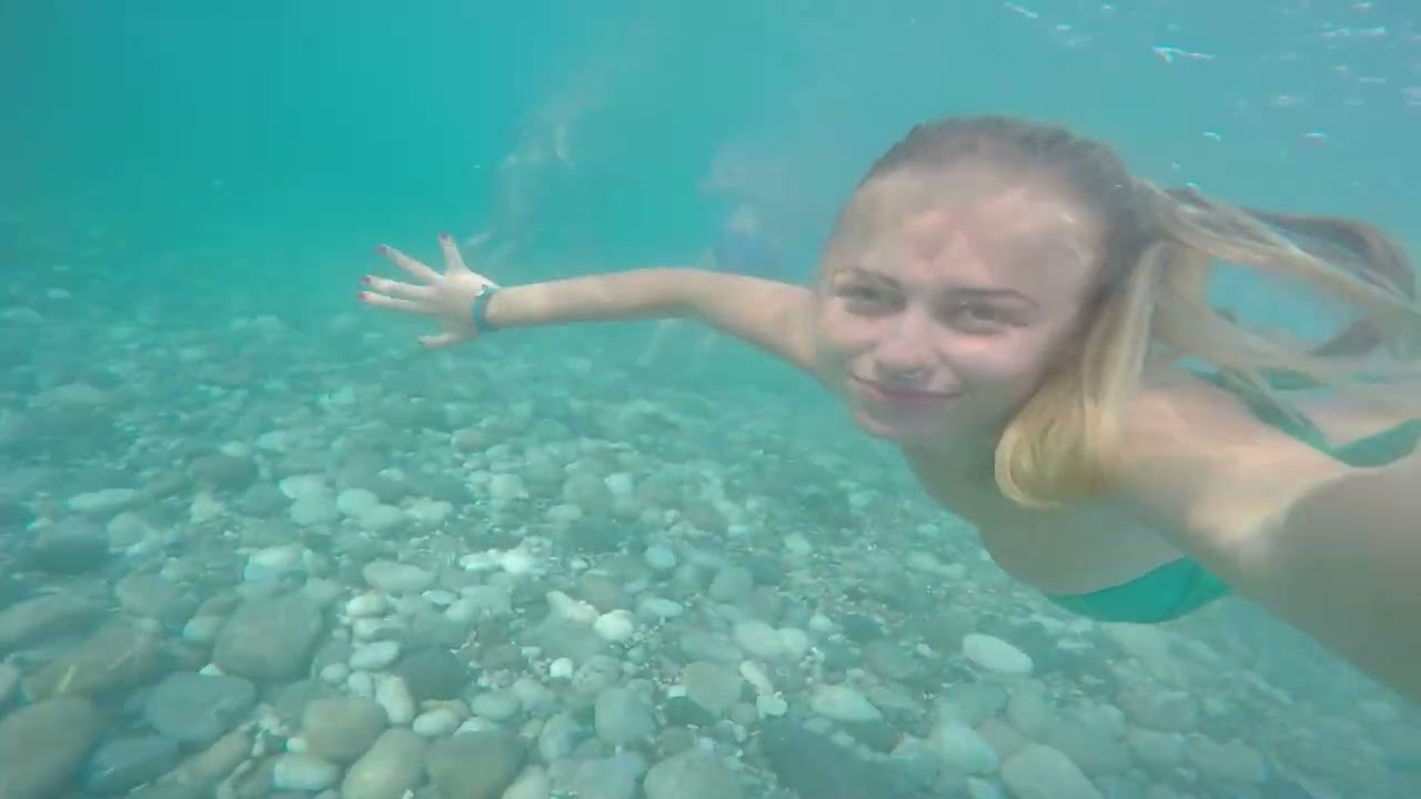 Swimming Underwater with Camera 🌊 Amazing POV Shots