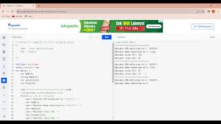 Praktikum Array 2 Dimensi