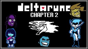 DELTARUNE CHAPTER 2 with SeigiVA, Gianni Matragrano and TaschDraws | PART 1 [Livestream Fan-Edit]