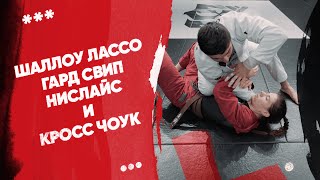 Шаллоу лассо гард свип / Нислайс и Кросс чоук / Обучение БЖЖ