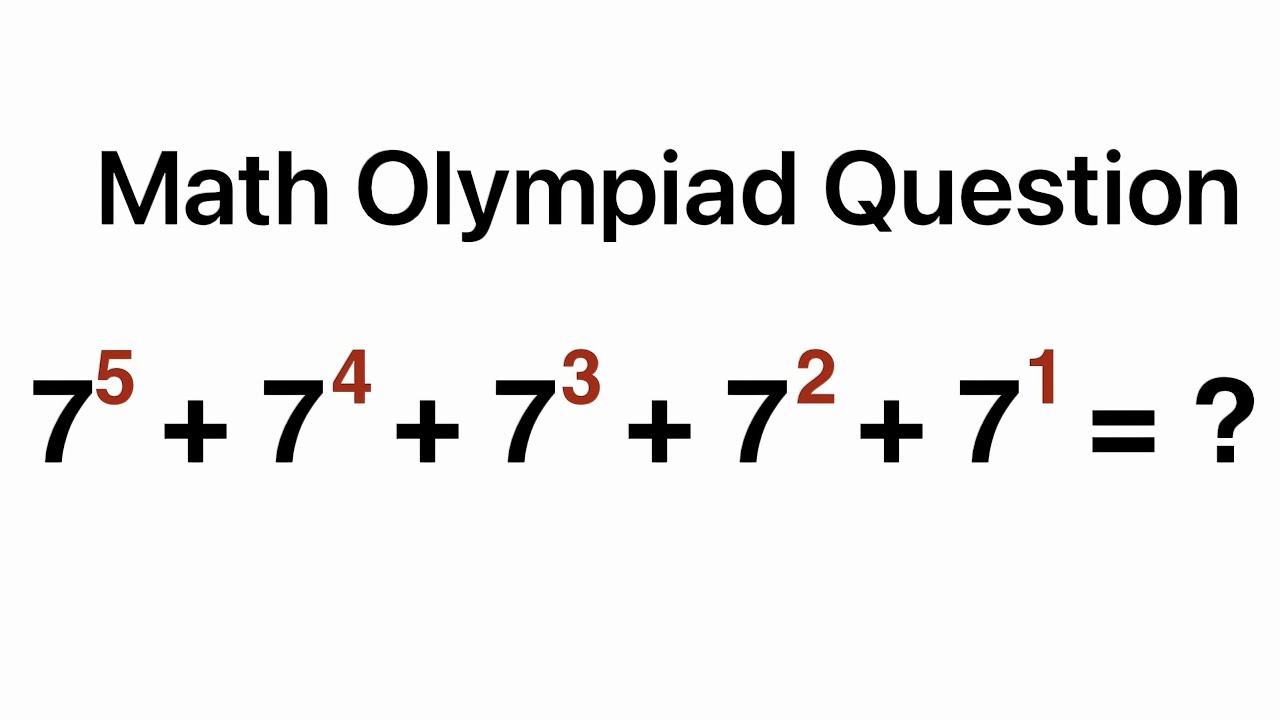 Solving Geometric Series Without Calculators