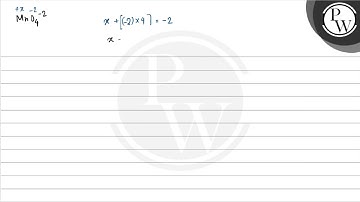 \( \mathrm{MnO}_{4}^{-} \)is good oxidising agent in different medi...